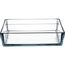 Esmo Home ミヤザキ食器 Paşabahçe Borcam Kare Tepsi (Premıum)