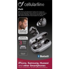 Esmo Home Petit Kablosuz Kulaklık Kulaklık, Taşınabilir Pil Şarj Cihazlı Bluetooth Kablosuz Kulak Içi Kulaklık, Tws, Dahili Mikrofon, Dokunmatik Kontrol, Siyah, Btpetıttwsk