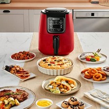 Esmo Home Karaca Air Pro Cook Köz Xl Airfryer Space Gray Black 4 Kişilik