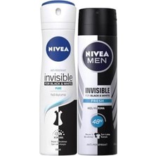 Esmo Home & Pure Bayan Deosprey 150 Ml+& Fresh Erkek Deosprey 150 ml 2'li Paket