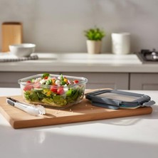 Esmo Home Deconox Dikdörtgen Bambu Kesme Tahtası (34X24 Cm) | Antibakteriyel, Oluklu ve Kulplu Doğrama Tahtası | Et, Sebze ve Ekmek Tahtası