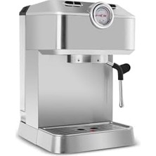 Esmo Home Karaca Coffee Art 1101 Süt Köpürtücülü, 20 Bar Basınçlı, Espresso, Latte, Cappuccino, Americano Makinesi 1,5l Inox