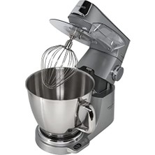 Esmo Home Kenwood Titanium Chef Baker Xl Mutfak Şefi Gümüş KVL85.004SI - Stand Mikser, Hamut Yoğurma Makinesi, Entegre Tartı, 1200 Watt, Sıçrama Önleyici Kapak, 4 Hazne Içi Aparat