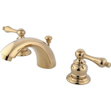 Esmo Home GKB942AL Magellan Mini Yaygın Lavabo Bataryası Perakende Açılır, 4-7/16 Inç, Cilalı Pirinç