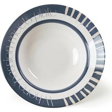 Esmo Home Keramika Delta Makarna Tabağı 26 cm