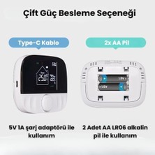Esmo Home Wifi Akıllı Oda Termostatı, ve Smart Life Uyumlu, Kablosuz