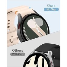 Esmo Home - ile Uyumlu Gt Gt2 Gt3 Gt4 42MM/HONOR 2 20MM Kordon Dekoratif Örgü Çizgili Spor Silikon Kayış - Pembe