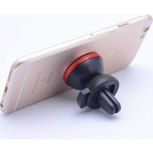 Esmo Home New Magnetic Air Vent Mount Araç Içi Telefon Tutucu Kırmızı
