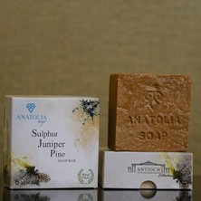 Esmo Home Çam Ardıç Katranı Kükürt Sabunu Özel Üretim Egzama Mantar, Sivilce,kaşıntı,uyuz