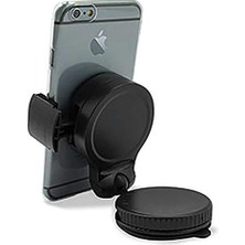 Esmo Home Kıskaçlı Yapışkanlı Mini Araç Telefon Tutucu Süper 03 Siyah