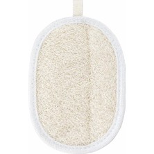 Esmo Home Oval Kabak Lifli Lif – Iki Taraflı Doğal Peeling ve Masaj Lif Kalıbı