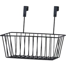 Esmo Home Orret Home Dolap Içi Asılabilir Metal Organizer Deterjan Organizeri – Dolap Kapağına Asılabilir Raf, Mutfak ve Banyo Temizlik Malzemesi Düzenleyici, Metal Askılı Kapak Içi Organizer