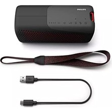 Esmo Home Kablosuz Hoparlör Bluetooth, Yüksek Kaliteli, Yüksek Taşınabilir ve Su Geçirmez IP67 Hoparlör, Entegre Mikrofonlu, Aramalar Için, 12 Saate Kadar Oynatma, TAS4807B, Siyah