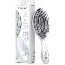 Esmo Home Fenda Profesyonel 4 Pinli Spiral Beyaz Saç Fırçası