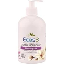 Esmo Home Ecos3 Organik Sıvı Sabun Beyaz Manolya 2’li Set (2 x 500 Ml)