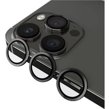 Esmo Home (5471) Koyu Gri Kamera Koruyucu Lens 14 Pro ile Uyumlu