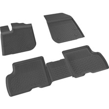 Yenibağ Renault Captur ile Uyumlu (2013-2019) Araca Özel 4.5d Havuzlu Oto Paspas