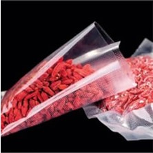 Esmo Home Vı'orıo 50 Adet Tırtıklı Vakum Makinesi Poşeti Torbası (Seçenekli) (20X25CM)