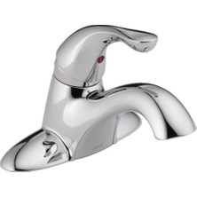 Esmo Home Klasik Banyo Bataryası, Banyo Lavabosu Için Krom Banyo Bataryası, Banyo Lavabo Bataryası, Mühür Teknolojisi, Metal Tahliye Montajı, Krom 520-MPU-DST, 5 x 6.5 x 5 Inç