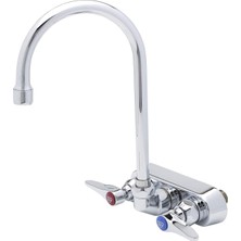 Esmo Home Ts Pirinç B-1146 Duvara Monte Çalışma Tahtası Musluğu, Krom