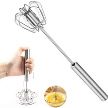 Esmo Home Paslanmaz Çelik Yaylı El Çırpıcısı, Yarı Otomatik