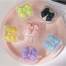 Esmo Home Set 18W/20W ile Uyumlu Pembe Kurdele Şarj Başlığı Kurdele Şarj Başlığı ve Kablo Koruyucu