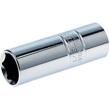 Esmo Home 1113069160 Buji Lokma Anahtar (Lastikli), Krom, 16 mm