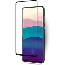 Esmo Home Galaxy A80 ile Uyumlu Temperli Cam Full Ekran Koruyucu Kkd Siyah