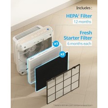 Esmo Home Coway AP-1512HH-FP AP-1512HH Yedek Filtre, 3 Parçalı Ürün Yelpazesi