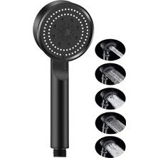 Esmo Home 5 Fonksiyonlu Ayarlanabilir Yüksek Basınçlı Masaj Etkili Duş Seti, Turbo Fan Lite Duş Seti