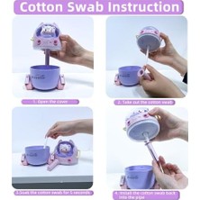 Esmo Home Mini USB Nemlendirici 220 Ml, LED Gece Lambası, Küçük Sevimli Nemlendirici Bulit, Çocuklar, Bitki, Yatak Odası, Ofis, Çalışma Masası, Bebek Odası, Pilsiz (Yeşil-Huhu)