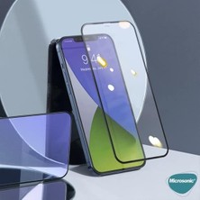 Esmo Home Ekran Koruyucu 15 Pro Max Için Tam Kaplayan Temperli Cam Ekran Koruyucu Siyah