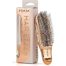 Esmo Home Fenda Profesyonel 4 Pinli Kompakt Bronz Saç Fırçası