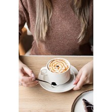 Esmo Home Can Canan Çay Kaşığı - Çelik Çay Kaşığı Takımı - 12 Li Çay Kaşığı - Kalpli Çay Kaşığı Seti