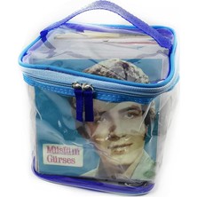 Yenibağ 45'lik Plak (7") Çantası (Mavi)