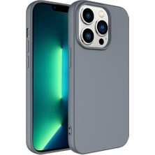 Esmo Home 14 Pro Max ile Uyumlu Kılıf Lsr Lansman Kapak - Gri