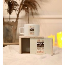 Esmo Home Giftmoda Lıfe Is Like Tasarımlı Kutulu Kupa