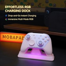 Esmo Home Mobapad Chitu 2 Pro Controller Switch, Switch 2 ve Windows Uyumlu Bluetooth Nfc Tmr Siyah