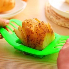 Esmo Home Kare Dizayn Pratik Kolay Patates Dilimeme Aleti Aparatı Bıçağı