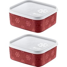 Esmo Home Smartware 2'li Set No Frost Saklama Kabı Carmen 700 ml