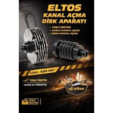 Esmo Home Kanal Açma Disk Aparatı, Kablo Kanalı ve Boru Kanalı Açma Aparatı,, Duvar, Mermer Kesimi Uyumlu, Spiral Taşlama Için, Yüksek Mukavemet, Profesyonel Yardımcı Ekipman, KDA001