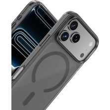 Esmo Home - 17 Pro Max ile Uyumlu Kılıf ile Uyumlu Arkası Mat Kaymaz Koruyucu Kapak