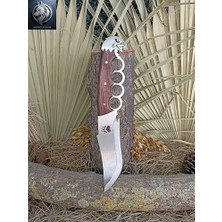 Esmo Home Rambo Kartal Başlı Şövalye Model Komando 36CM Ormancı Dağcı Taktikal Outdoor Avcı Kamp Bıçağı