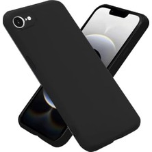 Esmo Home Ggm Giyim & Aksesuar 16E / 17E ile Uyumlu Içi Kadife Kamera Korumalı Lansman Silikon Kılıf Ince Yapılı Tam Koruma Sağlayan Kamera Korumalı Kılıf (Siyah)