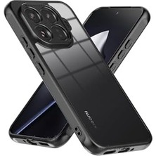 Esmo Home - ile Uyumlu Mi 15T Pro Kılıf Kamera Korumalı Kenarları Renkli Arkası Şeffaf Yumuşak Kenarlı Sert Silikon