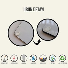 Esmo Home Promosyonca Desenli Cam Kesim Panosu, Kaydırmaz Silikonlu Taban, Mutfak Için, 35X25 cm (Yiyecekler)