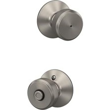 Esmo Home F40 Bwe 619 Bowery Privacy Knob, Saten Nikel