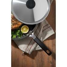 Esmo Home Bernardo Wave 32CM Granit Balık Tavası