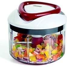 Esmo Home Zyliss E910015 Easy Pull Evrensel Doğrayıcı, Manuel, 750 Ml, Sebze Rendesi, Soğan Kesici, Meyve ve Sebze Için Doğrayıcı, Patentli Swiss Tasarımlı Ekstra Keskin Bıçaklar