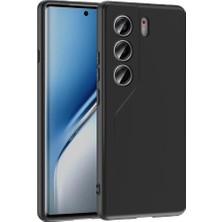 Esmo Home Camon 40 4g ile Uyumlu Kılıf Içi Kadife Lansman Kapak Siyah